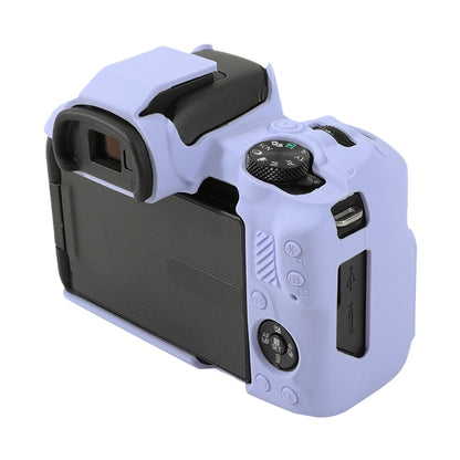 For Canon EOS R50 Soft Silicone Protective Case(Lilac Purple) - Protective Case by buy2fix | Online Shopping UK | buy2fix