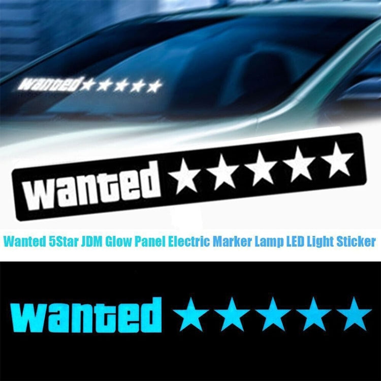 EL Luminous Car Stickers Cold Light Car Stickers Car Luminous Pattern Decoration(Take Care) - Decorative Sticker by buy2fix | Online Shopping UK | buy2fix