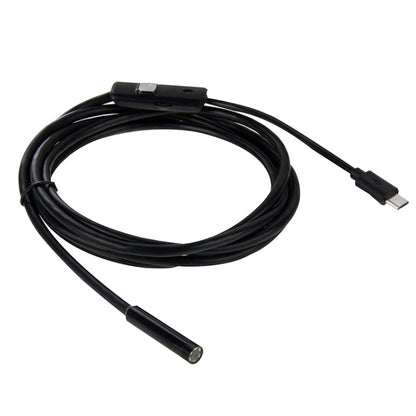 AN97 Waterproof Micro USB Endoscope Snake Tube Inspection Camera for Parts of OTG Function Android Mobile Phone, with 6 LEDs, Lens Diameter:8mm(Length: 5m) - Consumer Electronics by buy2fix | Online Shopping UK | buy2fix