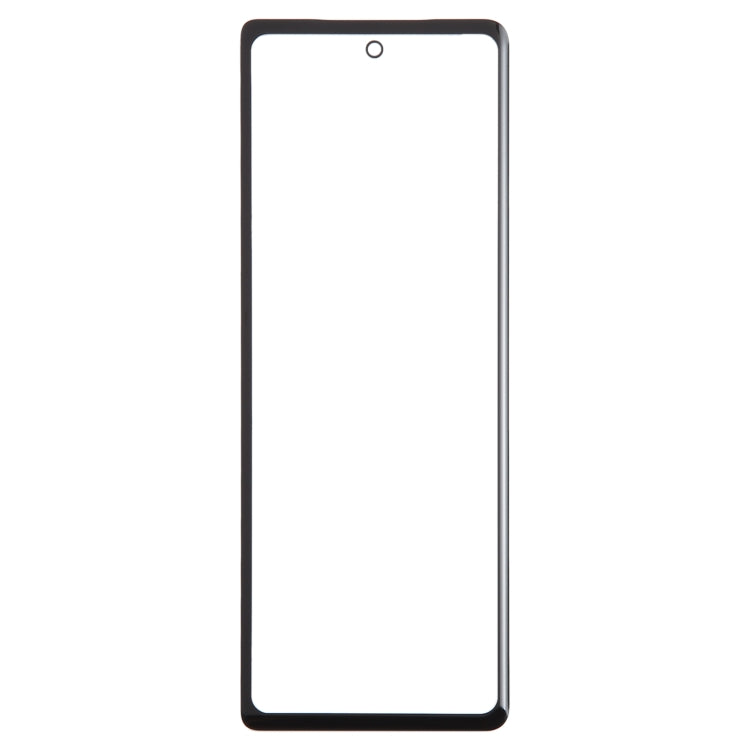 For Samsung Galaxy Z Fold2 SM-F916B/W21 LCD Secondary Screen Outer Glass Lens with OCA Optically Clear Adhesive - Outer Glass Lens by buy2fix | Online Shopping UK | buy2fix