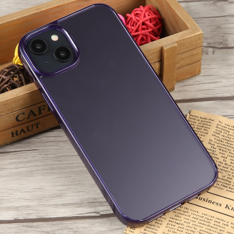 For iPhone 15 Plus GEBEI Acrylic Phone Case(Purple) - iPhone 15 Plus Cases by GEBEI | Online Shopping UK | buy2fix