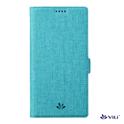 For iPhone 15 Pro Max ViLi K Series Dual-side Buckle Magsafe Leather Phone Case(Blue) - iPhone 15 Pro Max Cases by ViLi | Online Shopping UK | buy2fix