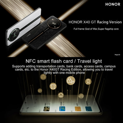 Honor X40 GT Racing, 12GB+256GB, 6.81 inch Magic OS 7.0 Snapdragon 888 Octa Core up to 2.84GHz, Network: 5G, OTG, NFC, Not Support Google Play(Racing Silver) - Honor by Huawei | Online Shopping UK | buy2fix