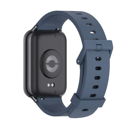 For Xiaomi Smart Band 9 Pro / 8 Pro Mijobs Silicone Breathable Watch Band(Midnight Blue+Black) - Watch Bands by MIJOBS | Online Shopping UK | buy2fix