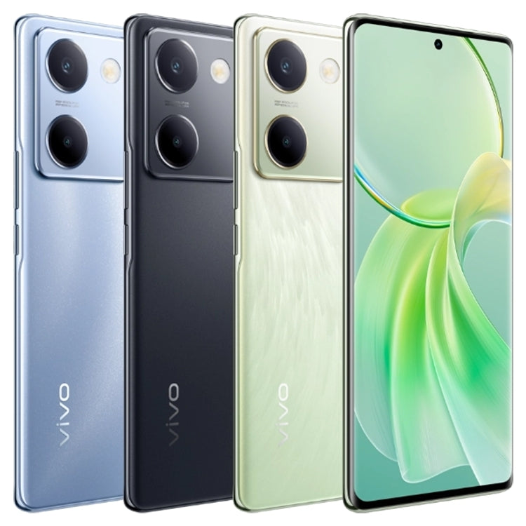 vivo Y100, 8GB+128GB, Face ID / Screen Fingerprint Identification, 6.78 inch Android 13.0 OriginOS 3 Snapdragon 695 Octa Core, OTG, Network: 5G(Green) - vivo by vivo | Online Shopping UK | buy2fix