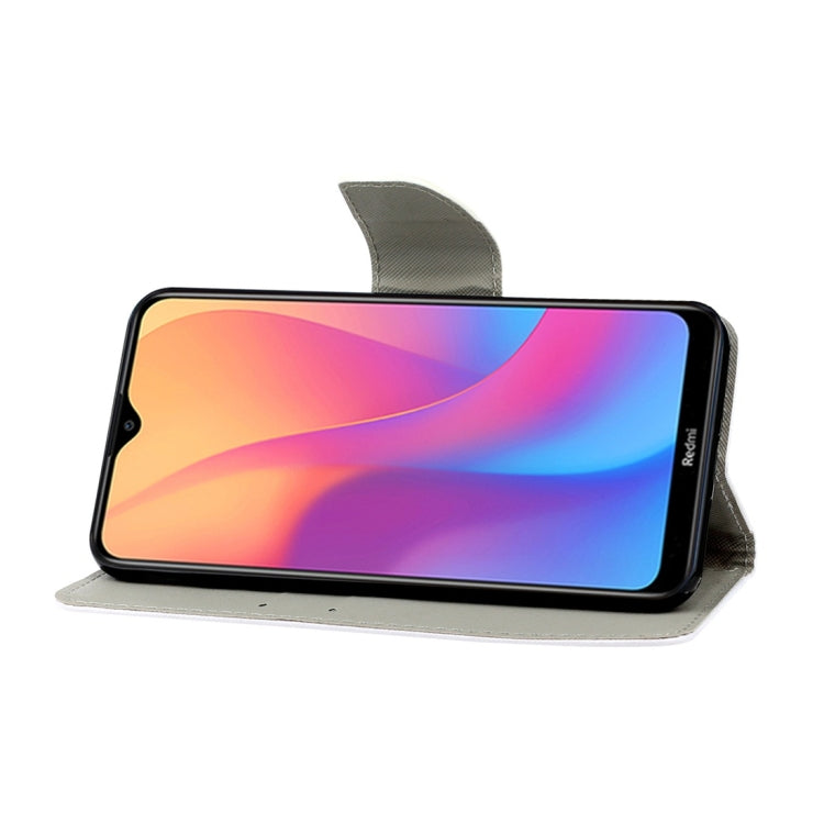 For Xiaomi Redmi 9A 3D Colored Drawing Horizontal Flip PU Leather Case with Holder & Card Slots & Wallet(Chrysanthemum) - Xiaomi Cases by buy2fix | Online Shopping UK | buy2fix