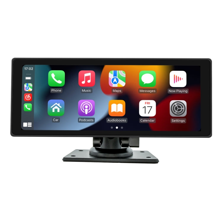 B5303R 10.26 inch Portable Car MP5 Player Built-in Driving Recorder Support CarPlay / Android Auto(Black) - Car MP3 & MP4 & MP5 by buy2fix | Online Shopping UK | buy2fix