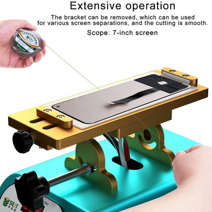 BEST B-918B 7 inch Multi-function Mobile Phone Screen Rotary Separator, EU Plug - Separation Equipment by BEST | Online Shopping UK | buy2fix