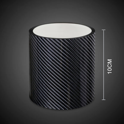 Universal Car Carbon Fiber Door Anti-collision Strip Protection Guards Trims Stickers Tape, Size:10cm x 10m - Anti Collision Sticker by buy2fix | Online Shopping UK | buy2fix