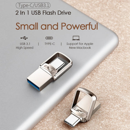 128G USB 3.1 + USB-C Interface Metal Twister Flash U Disk, Standard - Computer & Networking by buy2fix | Online Shopping UK | buy2fix