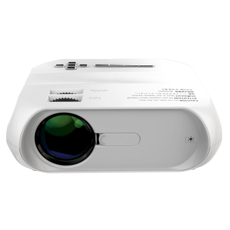 S5 1280x720 4500 Lumens Portable Home Theater LED HD Digital Projector - Consumer Electronics by buy2fix | Online Shopping UK | buy2fix
