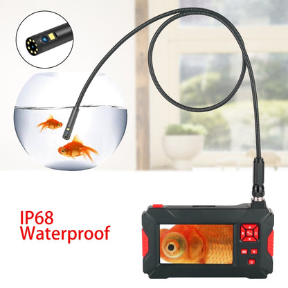 P30 8mm 1080P IP68 Waterproof 4.3 inch Screen Dual Camera Digital Endoscope, Length:5m Snake Tube(Black) - Consumer Electronics by buy2fix | Online Shopping UK | buy2fix