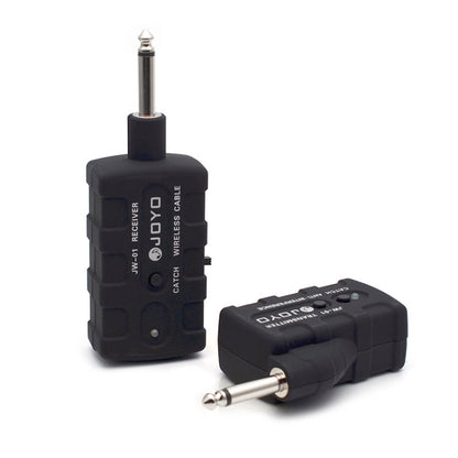 JOYO JW-01 Low Noise Portability Guitar Wireless Audio Transmitter Audio Receiver, Plug:EU Plug(Black) - Stringed Instruments Accessories by JOYO | Online Shopping UK | buy2fix