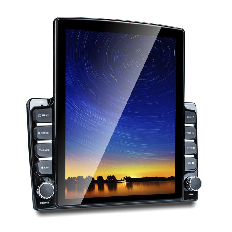 9.7 inch Vertical Screen 2.5D Glass Car Android Universal Player Navigator MP5 Integrated Machine Support Phone Link / GPS / FM / Steering Wheel Control - Car MP3 & MP4 & MP5 by buy2fix | Online Shopping UK | buy2fix