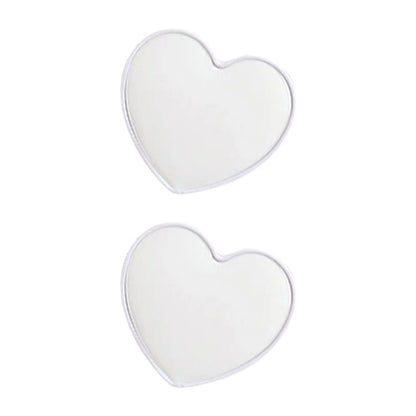 2 PCS Solid Color Love Airbag Phone Stand Ring Holder(White) - Ring Holder by buy2fix | Online Shopping UK | buy2fix