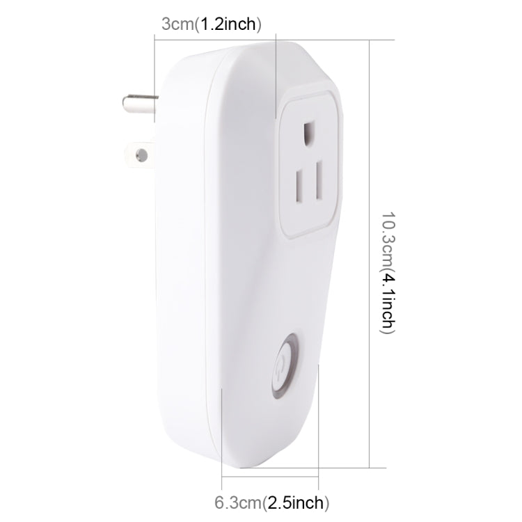 Sonoff S20 WiFi Smart Power Plug Socket Wireless Remote Control Timer Power Switch, Compatible with Alexa and Google Home, Support iOS and Android, US Plug - Consumer Electronics by Sonoff | Online Shopping UK | buy2fix