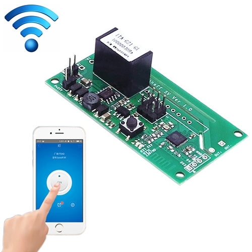 Sonoff SV 10A Single Channel WiFi Wireless Remote Timing Smart Switch Relay Module Works with Alexa and Google Home, Support iOS and Android, DC 5V-24V - Smart Switch by Sonoff | Online Shopping UK | buy2fix