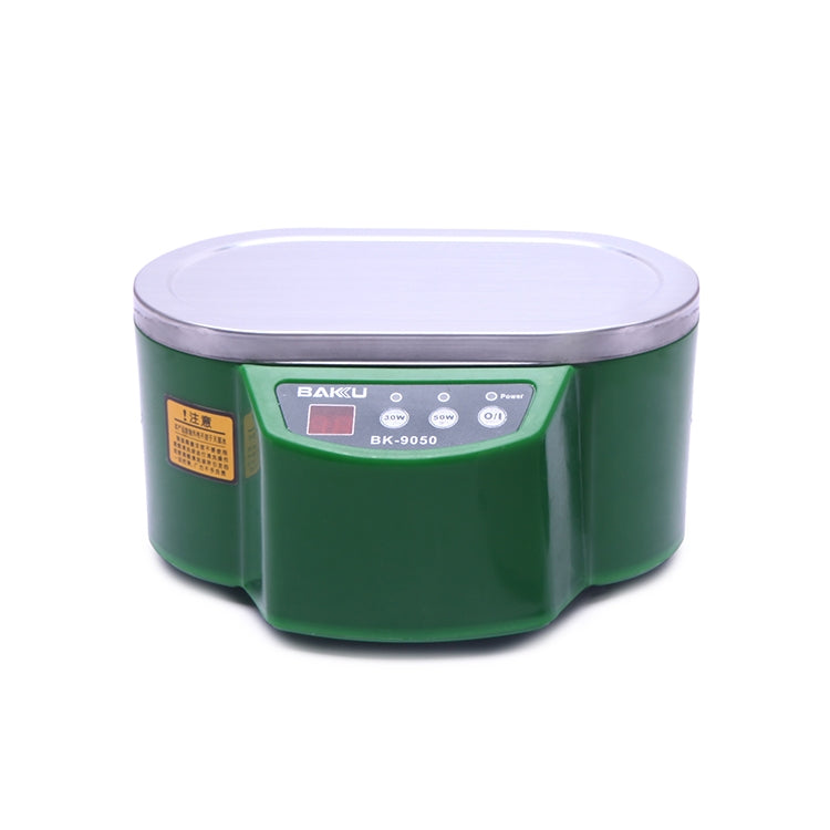 BAKU BK-9050 30W / 50W Adjustable 0.6L LCD Display Ultrasonic Cleaner, AC 110V(Green) - Ultrasonic Cleaner by BAKU | Online Shopping UK | buy2fix