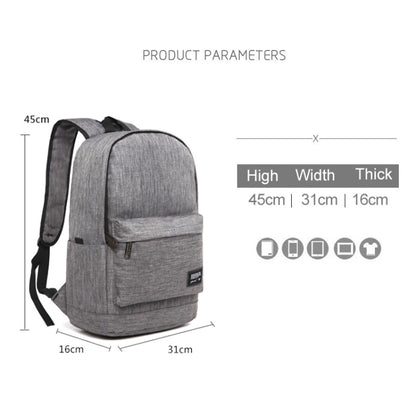 Universal Multi-Function Oxford Cloth Laptop Shoulders Bag Backpack with External USB Charging Port, Size: 45x31x16cm, For 15.6 inch and Below Macbook, Samsung, Lenovo, Sony, DELL Alienware, CHUWI, ASUS, HP(Blue) - Backpack by buy2fix | Online Shopping UK | buy2fix