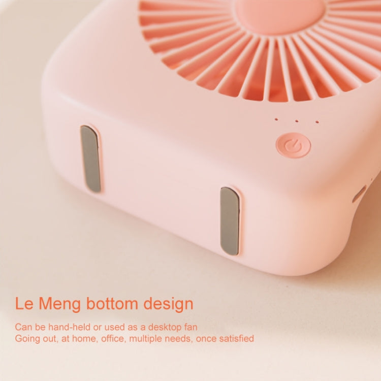 WT-F14 1200 mAh Rabbit Shape Mini Portable Fan with 3 Speed Control(Pink) - Consumer Electronics by buy2fix | Online Shopping UK | buy2fix