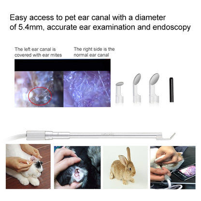 Supereyes Y003 Pet Ear Canal Nasal Cavity Waterproof Electronic Digital Endoscope -  by Supereyes | Online Shopping UK | buy2fix