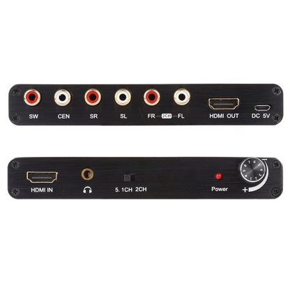 4K 3D HDMI 5.1CH Audio Decoder Extractor - Computer & Networking by buy2fix | Online Shopping UK | buy2fix