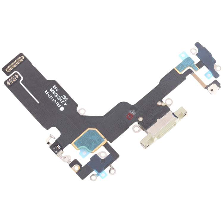 For iPhone 15 Original Charging Port Flex Cable (Yellow) -  by buy2fix | Online Shopping UK | buy2fix