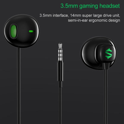 Original Xiaomi Black Shark 3.5mm Wire-controlled Semi-in-ear Gaming Earphone, Support Calls, Cable Length: 1.2m(Black) - Normal Style Earphone by Xiaomi | Online Shopping UK | buy2fix