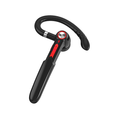 ME-100 TWS Business Rotating Universal True Stereo 5.0 Version Hanging Ear In-Ear Bluetooth Headset(Red + Black) - Bluetooth Earphone by buy2fix | Online Shopping UK | buy2fix