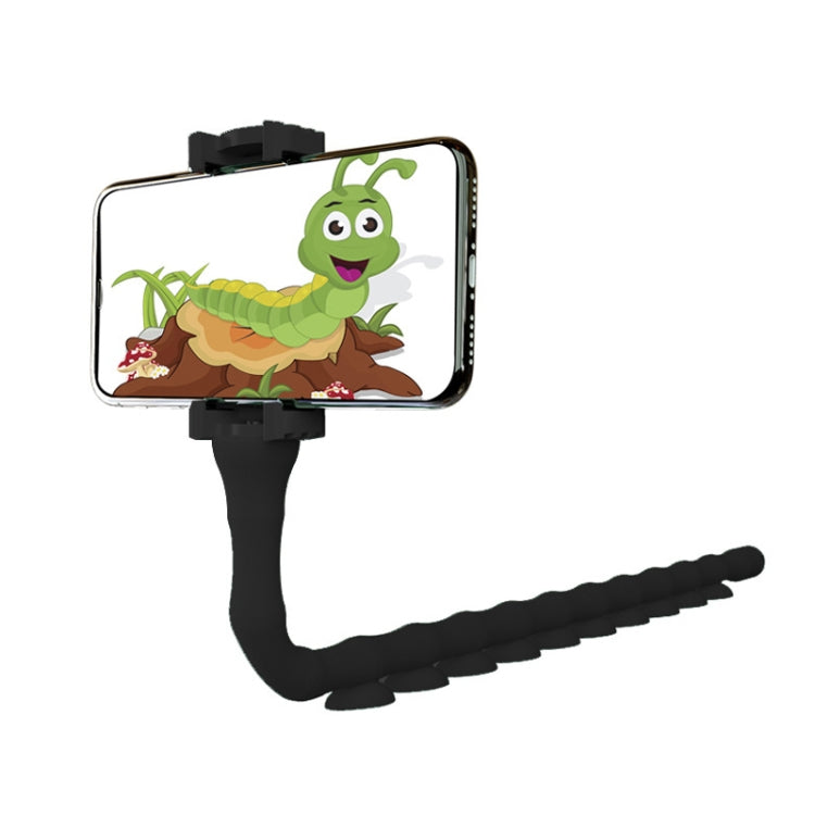 RKL9 Creative Budding Lazy Phone Bracket Live Broadcast Octopus Tripod (Black) - Consumer Electronics by buy2fix | Online Shopping UK | buy2fix