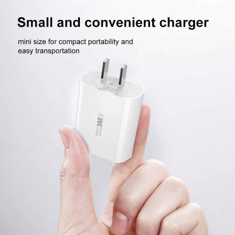 WK WP-U69m 2.0A Speed Mini USB Charger + USB to Micro USB Data Cable, Plug Type: US Plug - USB Charger by WK | Online Shopping UK | buy2fix