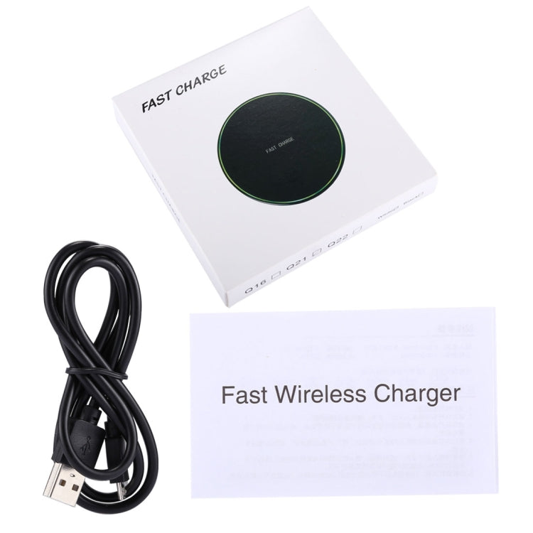 Q21 Fast Charging Wireless Charger Station with Indicator Light(Black) - Apple Accessories by buy2fix | Online Shopping UK | buy2fix