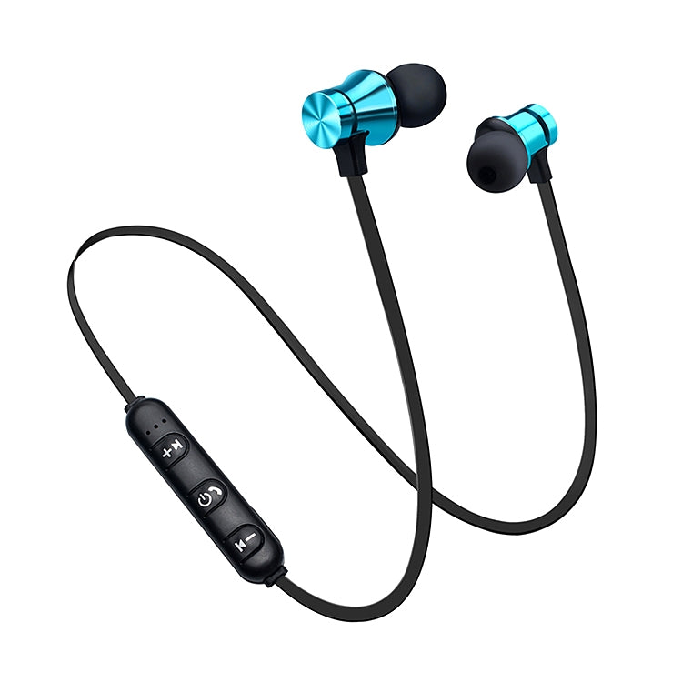 XT11 Magnetic In-Ear Wireless Bluetooth V4.2 Earphones(Blue) - Neck-mounted Earphone by buy2fix | Online Shopping UK | buy2fix