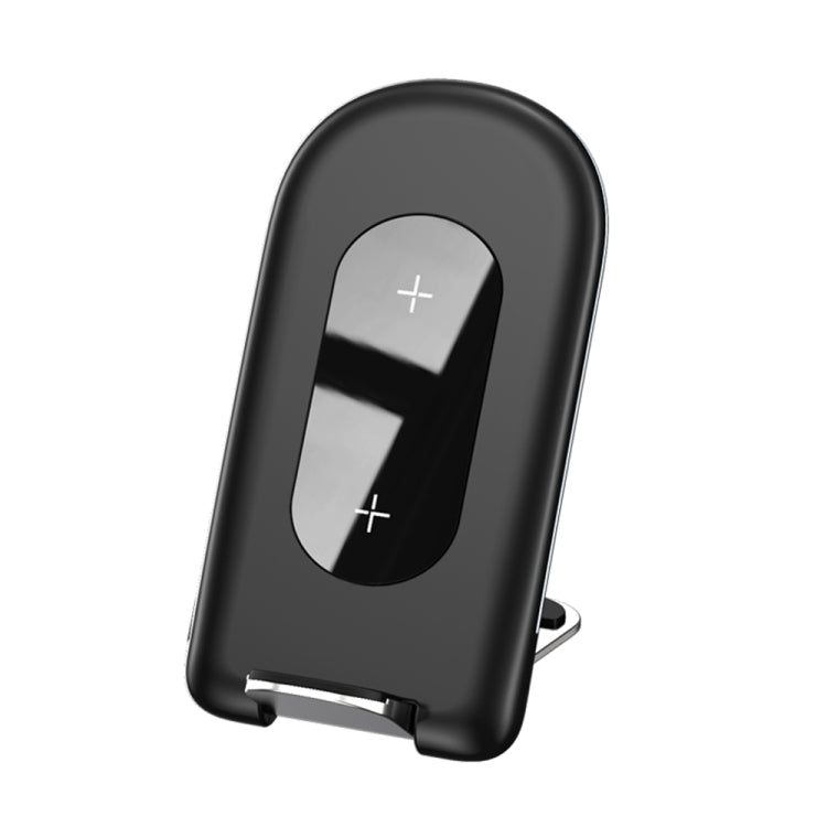 ROCK W30 15W Mobile Phone Wireless Charger Foldable Desktop Holder (Black) - Apple Accessories by ROCK | Online Shopping UK | buy2fix