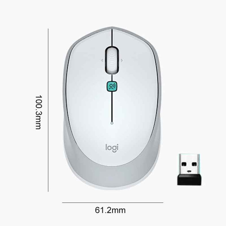 Logitech Voice M380 4 Buttons Smart Voice Input Wireless Mouse (Black) - Wireless Mice by Logitech | Online Shopping UK | buy2fix