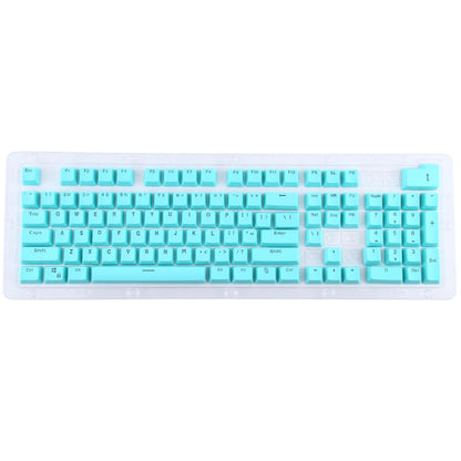 104 Keys Double Shot PBT Backlit Keycaps for Mechanical Keyboard (Mint Blue) -  by buy2fix | Online Shopping UK | buy2fix