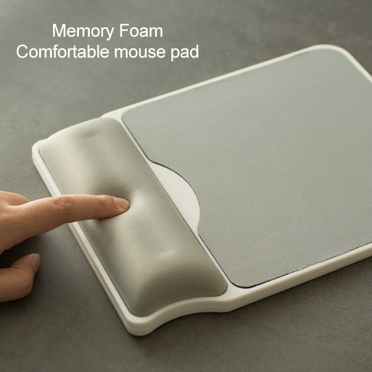 MONTIAN MF-03 Square Slow Rebound Memory Cotton Bracer Hard Bottom Mouse Pad(Grey) - Mouse Pads by buy2fix | Online Shopping UK | buy2fix