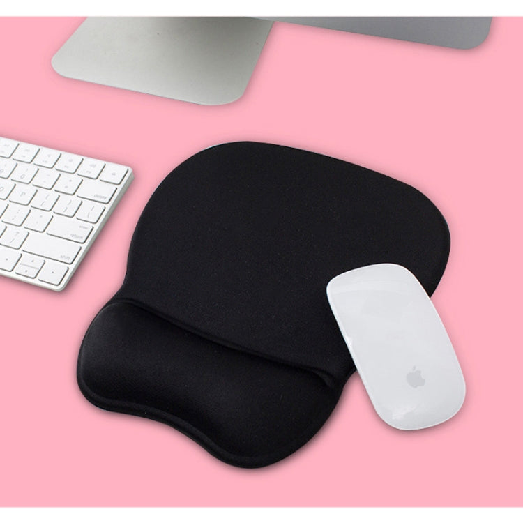 MONTIAN MF-01 Oval Slow Rebound Memory Cotton Soft Bracer Mouse Pad(Black) - Mouse Pads by buy2fix | Online Shopping UK | buy2fix