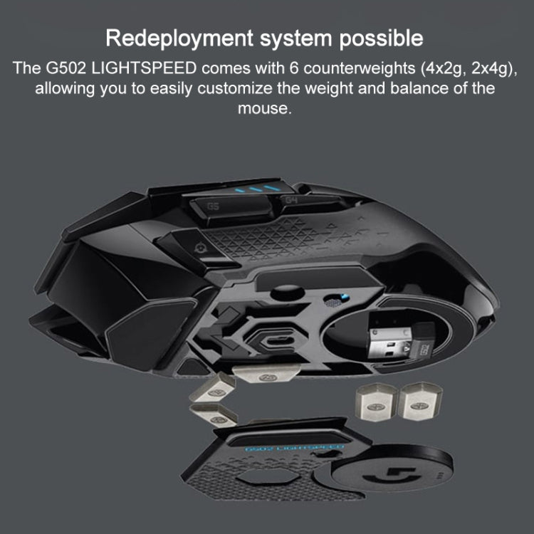 Logitech G502 Lightspeed 1000DPI Wireless Gaming Mouse - Wireless Mice by Logitech | Online Shopping UK | buy2fix