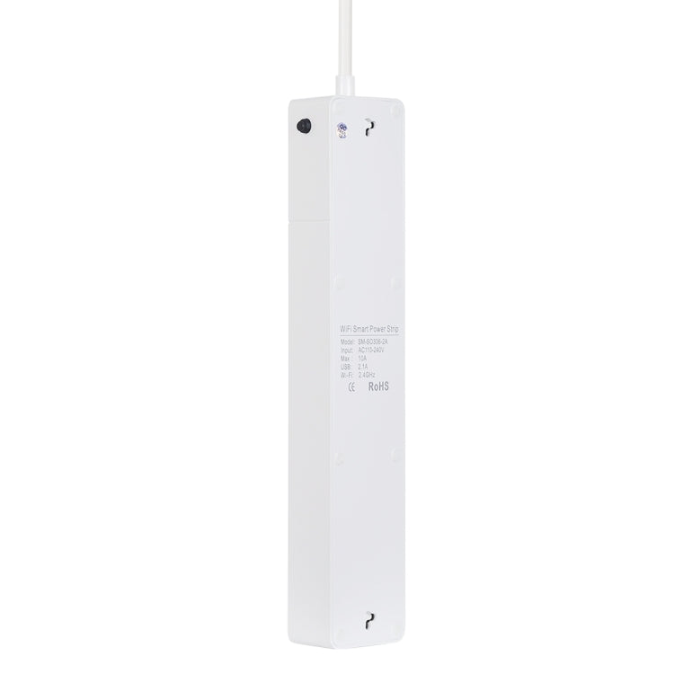Xenon SM-SO306-2 2 x USB Ports + 4 x EU Plug Jack WiFi Remote Control Smart Power Socket Works with Alexa & Google Home, Cable Length: 1.5m, AC 110-240V, EU Plug - Consumer Electronics by buy2fix | Online Shopping UK | buy2fix