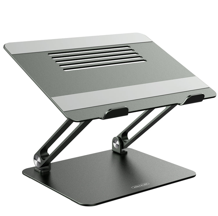 NILLKIN ProDesk Adjustable Aluminum Alloy Laptop Notebook Stand Holder (Grey) - MacBook Holder by NILLKIN | Online Shopping UK | buy2fix