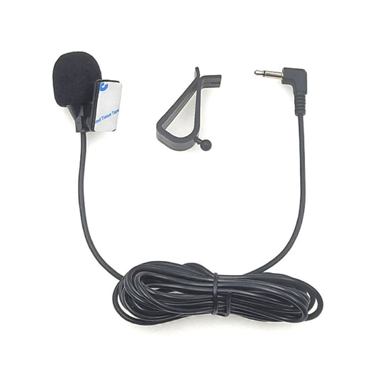 ZJ015MR Mono 2.5mm Angle Head Plug Car Navigation DVD External Paste Microphone, Length: 3m - Consumer Electronics by buy2fix | Online Shopping UK | buy2fix