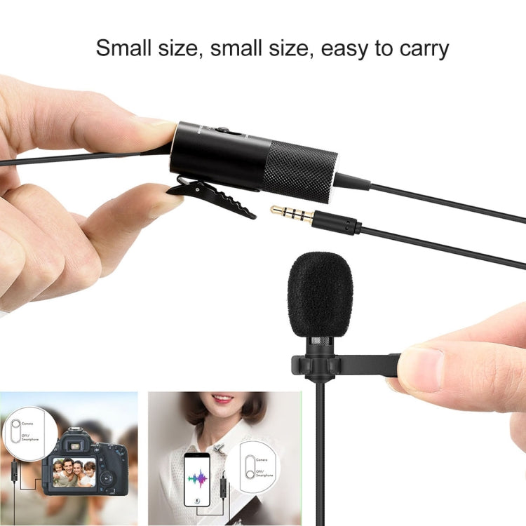 Yanmai R955S Professional Clip-on Lapel Mic Lavalier Omni-directional Condenser Microphone, For Live Broadcast, Show, KTV, etc - Consumer Electronics by Yanmai | Online Shopping UK | buy2fix