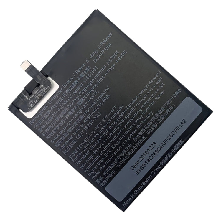 4050mAh L16D1P3 for Lenovo Phab2 Pro1 Li-Polymer Battery - For Lenovo by buy2fix | Online Shopping UK | buy2fix