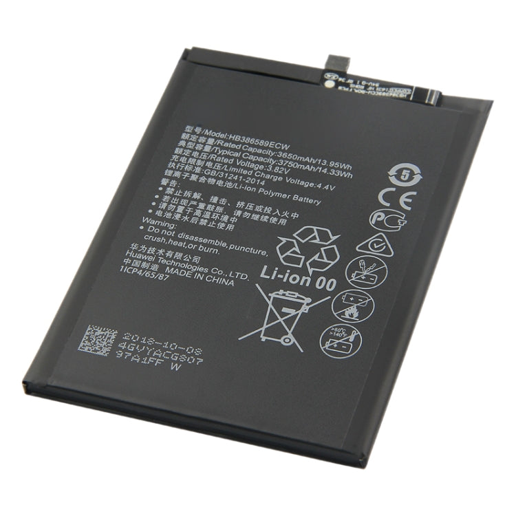 HB386589ECW Li-ion Polymer Battery for Huawei Honor 8X / P10 Plus / Mate20 Lite / Nova 3 / Honor Play / Nova 4 - For Huawei by buy2fix | Online Shopping UK | buy2fix