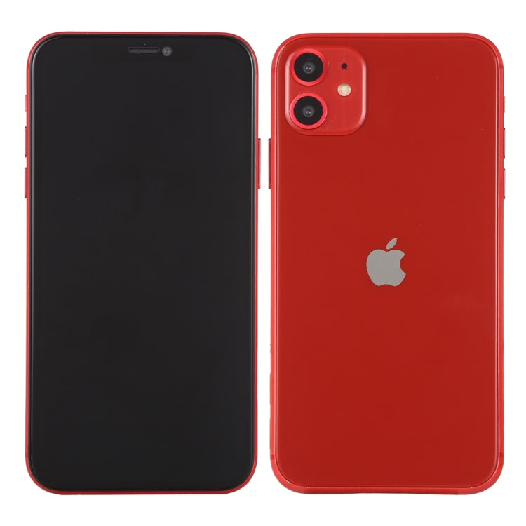 For iPhone 11 Black Screen Non-Working Fake Dummy Display Model (Red) - For iPhone & iPad by buy2fix | Online Shopping UK | buy2fix