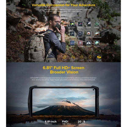Ulefone Power Armor 13 Rugged Phone, Infrared Distance Measure, 8GB+256GB - Ulefone by Ulefone | Online Shopping UK | buy2fix