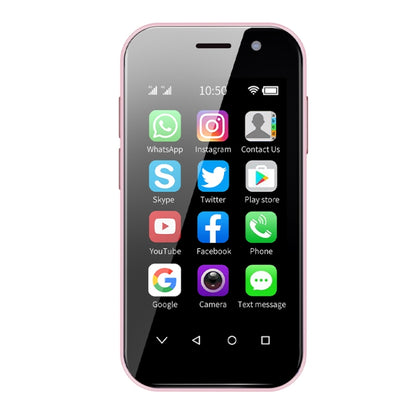 SOYES 14 Pro, 3GB+64GB, Face Recognition, 3.0 inch Android 9.0 MTK6739CW Quad Core up to 1.28GHz, OTG, Network: 4G, Dual SIM, Support Google Play(Pink) - SOYES by SOYES | Online Shopping UK | buy2fix