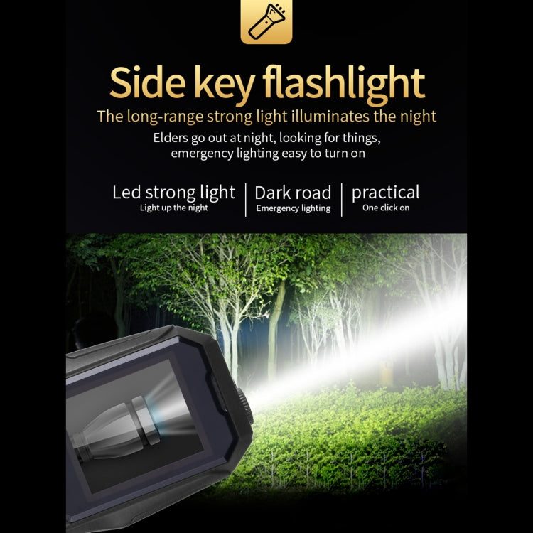 W2025 Triple Proofing Elder Phone, Waterproof Shockproof Dustproof, 5800mAh Battery, 1.8 inch, 21 Keys, LED Flashlight, Dual SIM(Black) - Others by buy2fix | Online Shopping UK | buy2fix