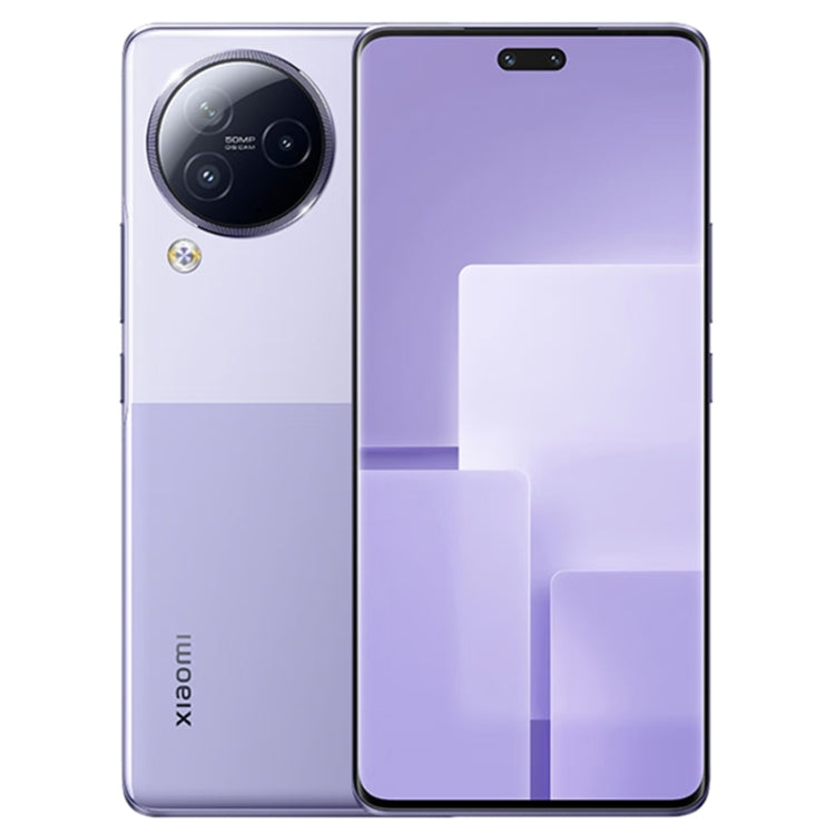 Xiaomi Civi 3 5G, 50MP Camera, 12GB+256GB, Triple Back Cameras + Dual Front Cameras, In-screen Fingerprint Identification, 4500mAh Battery, 6.55 inch MIUI 14 Dimensity 8200-Ultra Octa Core 4nm up to 3.1GHz, Network: 5G, NFC (Purple) - Xiaomi MI by Xiaomi | Online Shopping UK | buy2fix